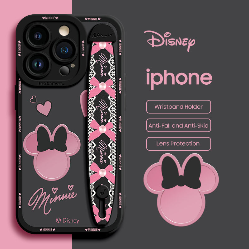 Qumi Bileklikli Sıvı Silikon iPhone Kılıfı ürün detay görseli 2