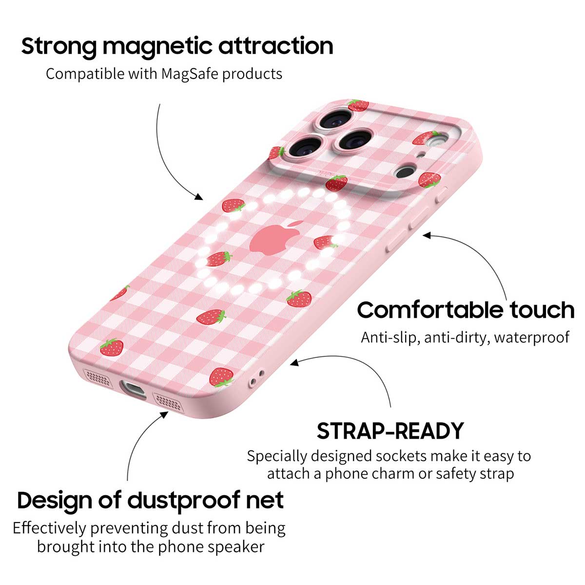 Sakura Spreads | iPhone Serisi Darbeye Dayanıklı Koruyucu Kılıf