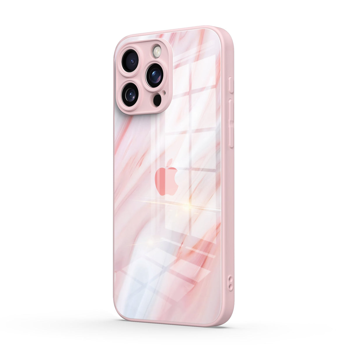Pembe Yeşim | iPhone Serisi Darbeye Dayanıklı Koruyucu Kılıf