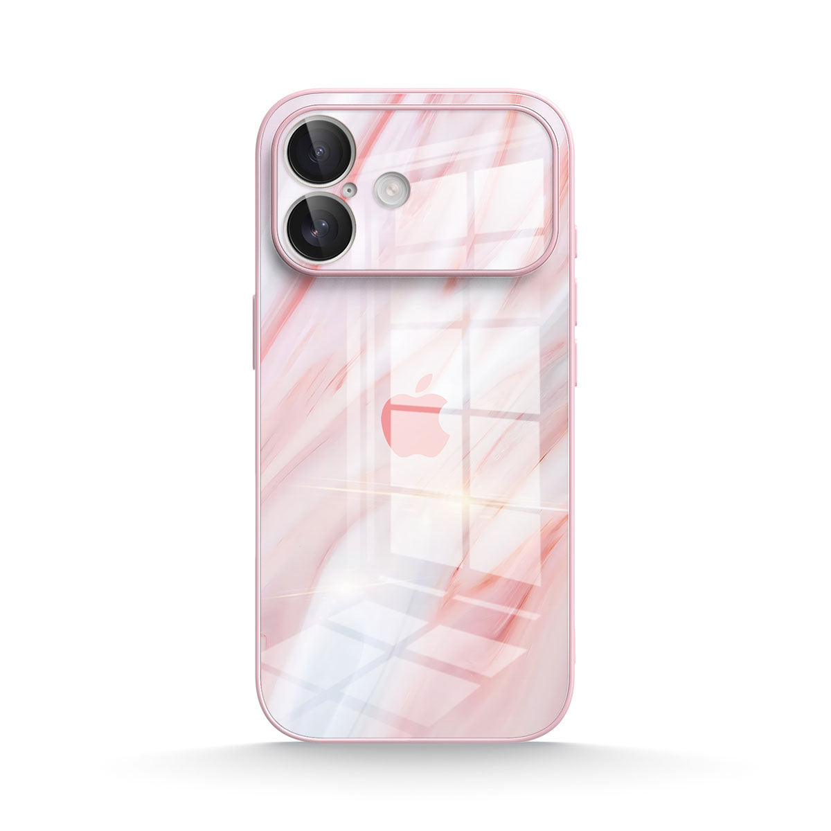 Pembe Yeşim | iPhone Serisi Darbeye Dayanıklı Koruyucu Kılıf