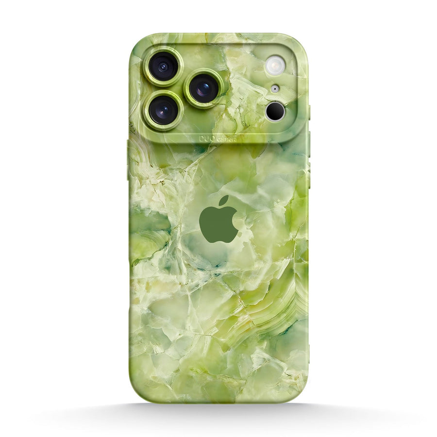 Buz Çiçeği Yeşimi | iPhone Serisi Darbeye Dayanıklı Koruyucu Kılıf