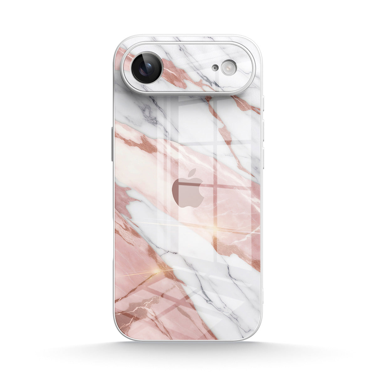 Pembe Beyaz Yeşim | iPhone Serisi Darbeye Dayanıklı Koruyucu Kılıf