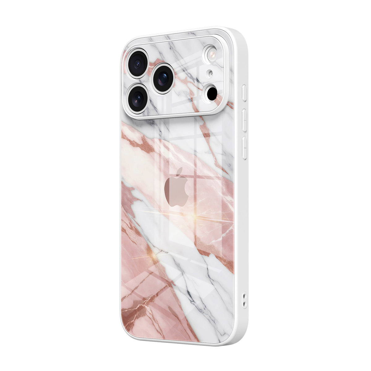 Pembe Beyaz Yeşim | iPhone Serisi Darbeye Dayanıklı Koruyucu Kılıf