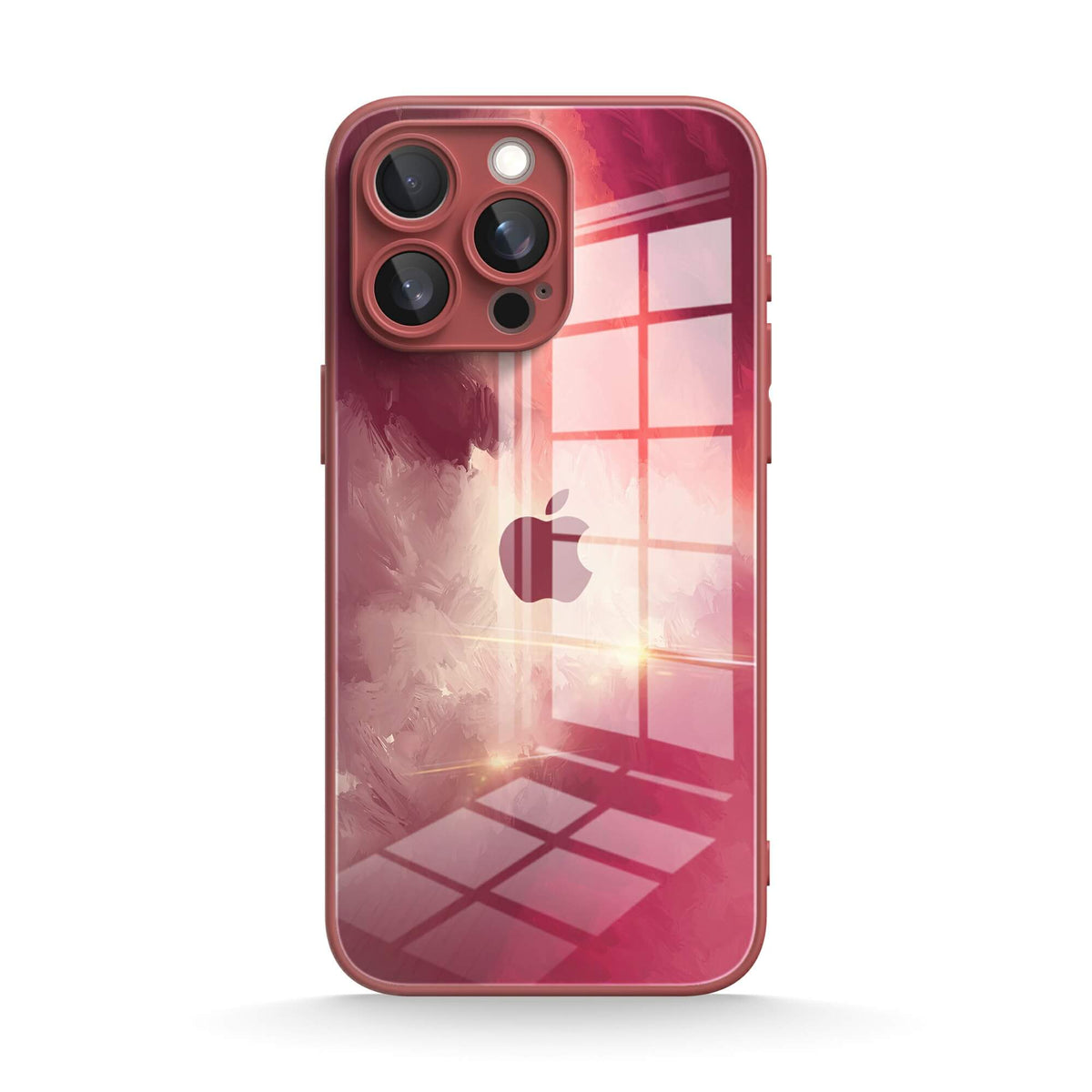 Böğürtlen Kırmızısı | iPhone Serisi Darbeye Dayanıklı Koruyucu Kılıf