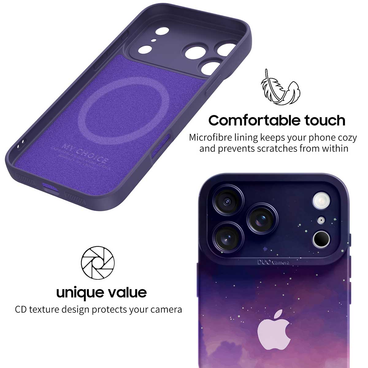 Astronomi | iPhone Serisi Darbeye Dayanıklı Koruyucu Kılıf