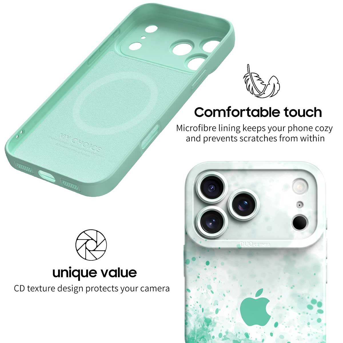 Sakura Pudrası | iPhone Serisi Darbeye Dayanıklı Koruyucu Kılıf