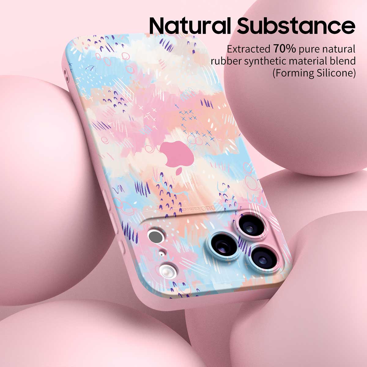 Marshmallow | iPhone Serisi Darbeye Dayanıklı Koruyucu Kılıf
