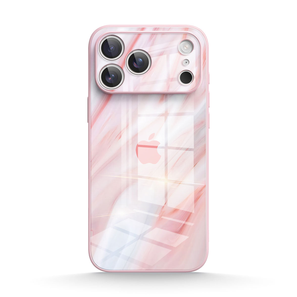 Pembe Yeşim | iPhone Serisi Darbeye Dayanıklı Koruyucu Kılıf