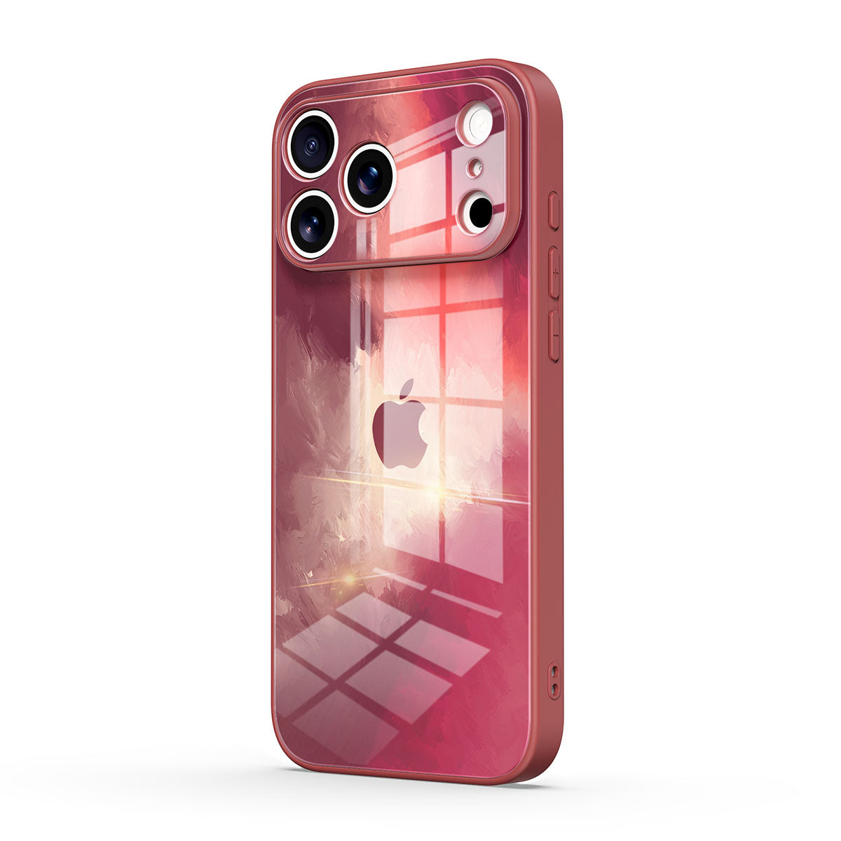 Böğürtlen Kırmızısı | iPhone Serisi Darbeye Dayanıklı Koruyucu Kılıf