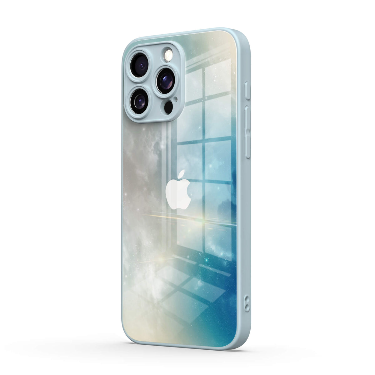 Buz Kristali Yıldız | iPhone Serisi Darbeye Dayanıklı Koruyucu Kılıf