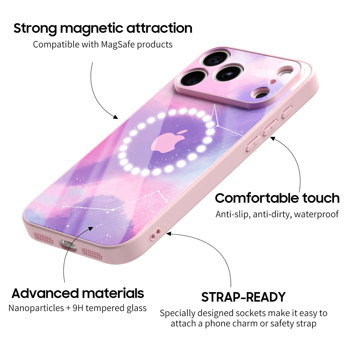 Astronomi | iPhone Serisi Darbeye Dayanıklı Koruyucu Kılıf