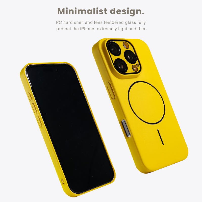 Prestij Siyah | iPhone Minimalist MagSafe Kılıf