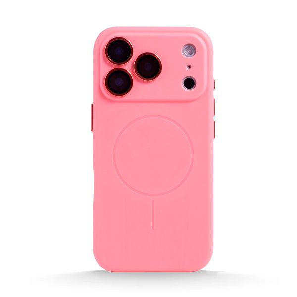 Gül Kırmızısı | iPhone Sade Silikon Kılıf