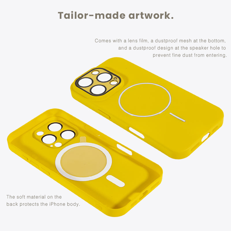 Prestij Siyah | iPhone Minimalist MagSafe Kılıf