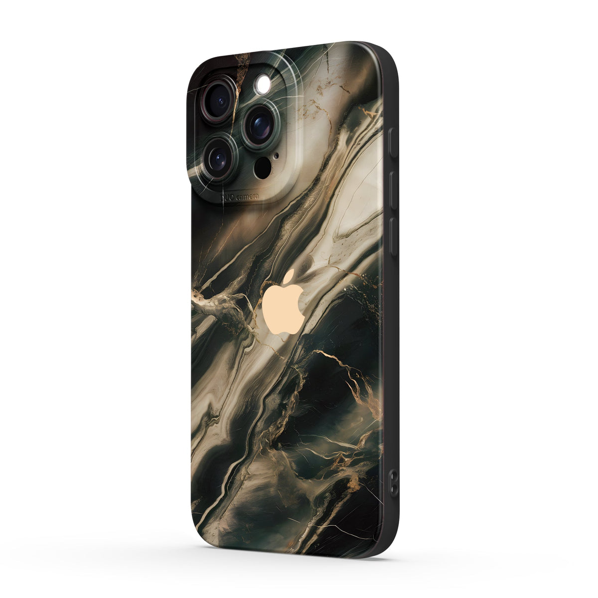 Yaldızlı Siyah | iPhone Serisi Darbeye Dayanıklı Koruyucu Kılıf