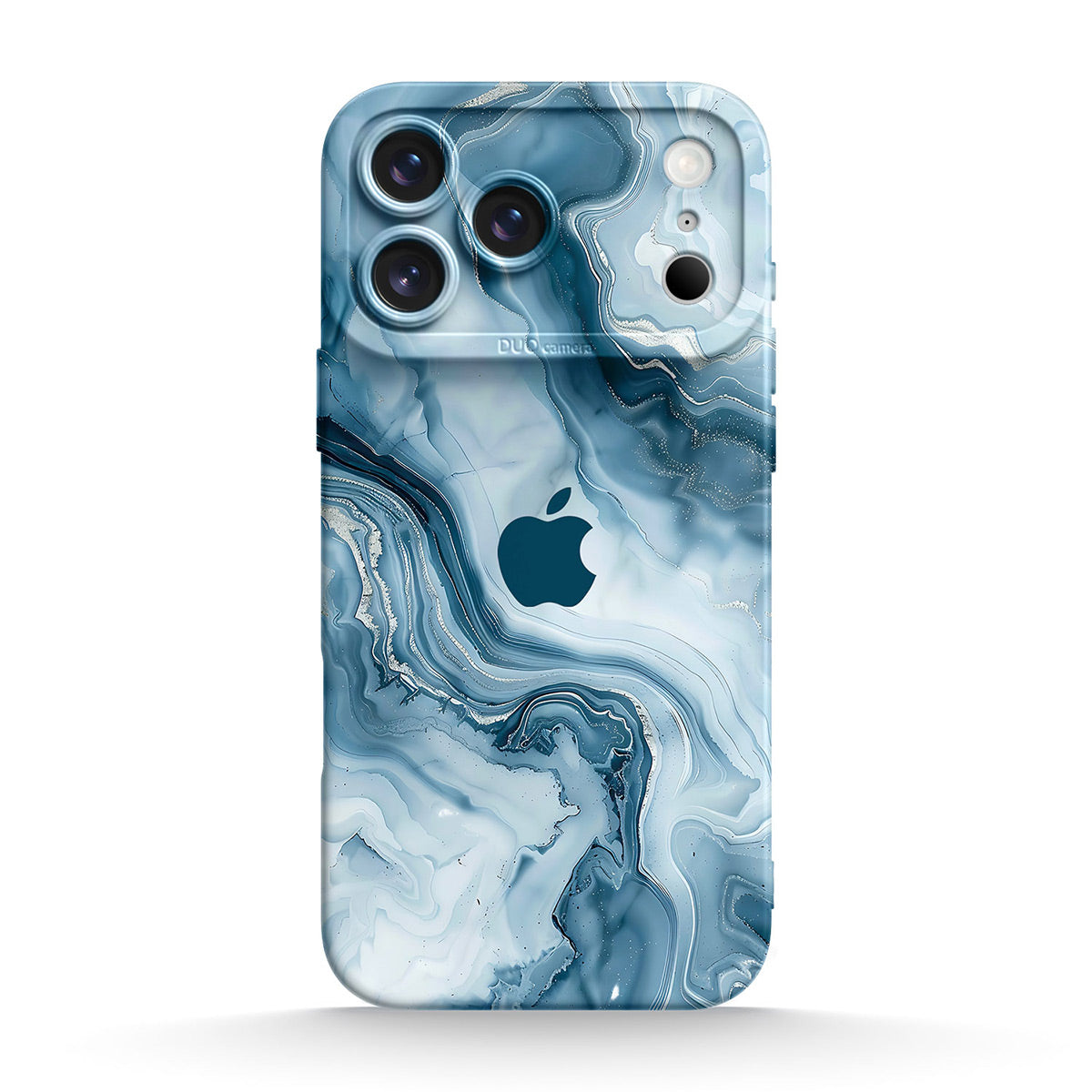 Buz Mavisi Yeşim | iPhone Serisi Darbeye Dayanıklı Koruyucu Kılıf