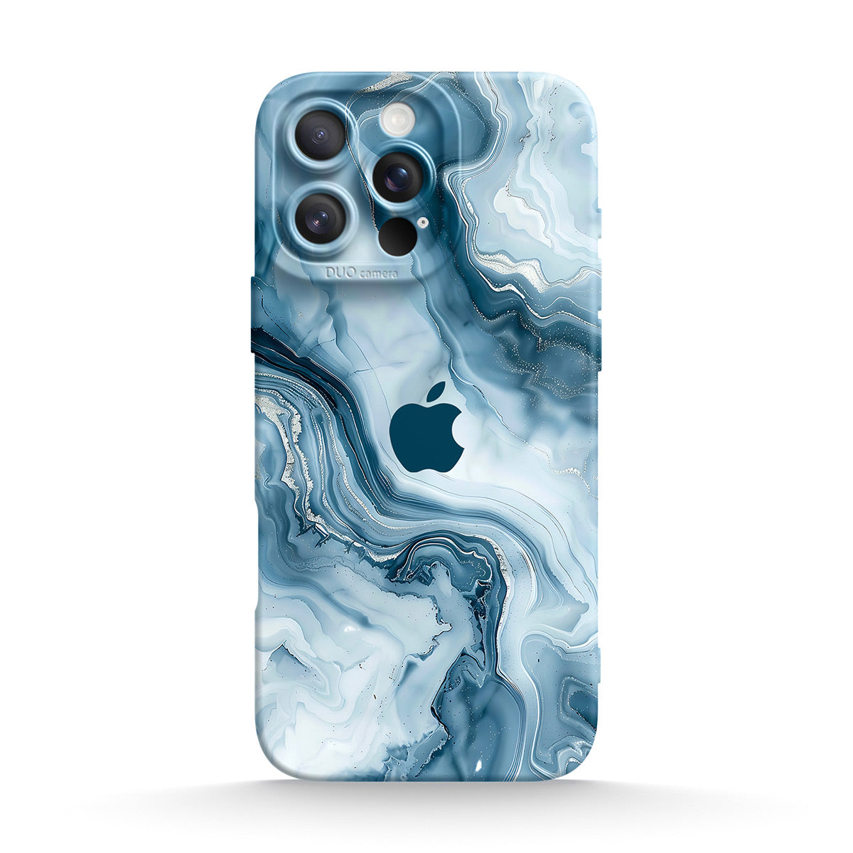 Buz Mavisi Yeşim | iPhone Serisi Darbeye Dayanıklı Koruyucu Kılıf
