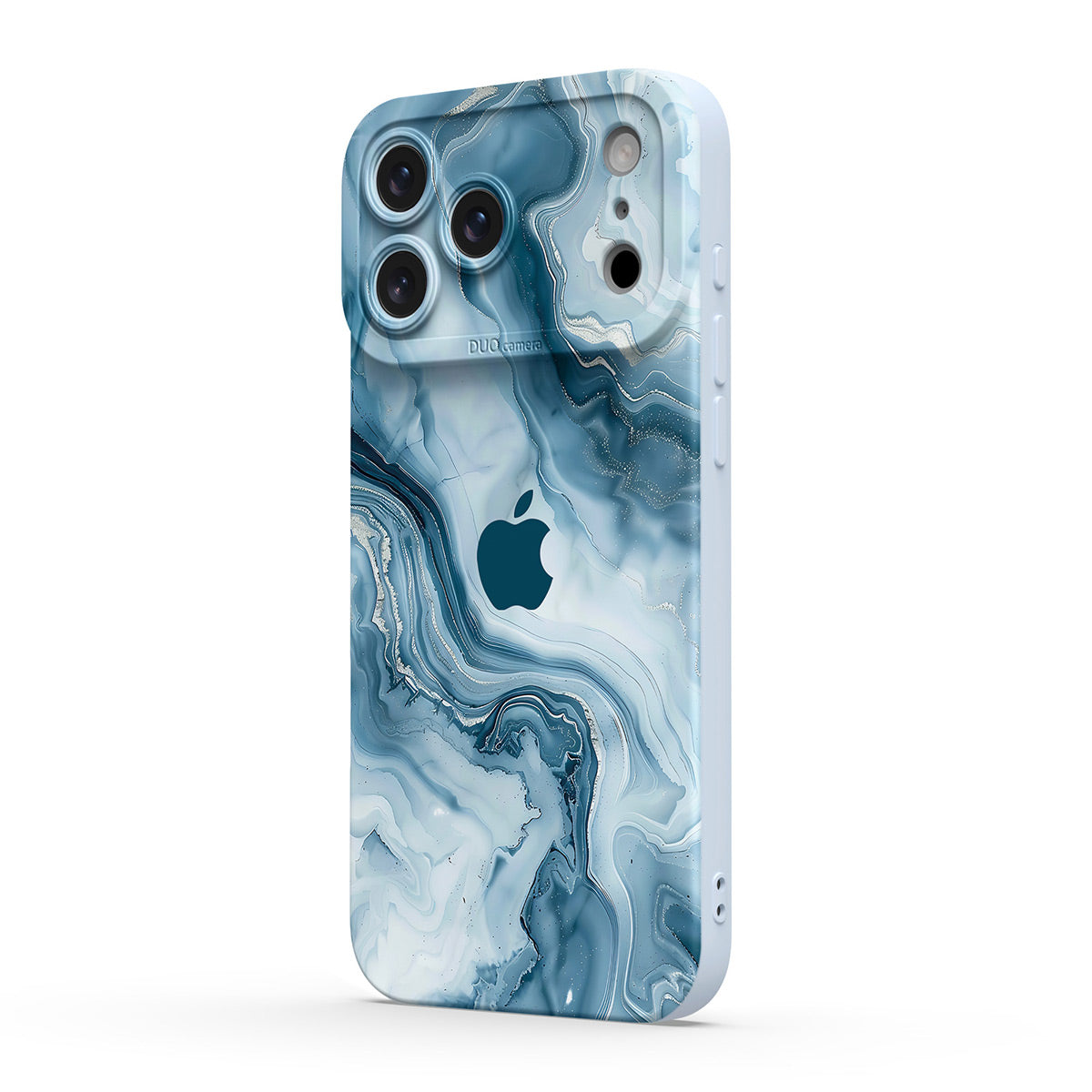 Buz Mavisi Yeşim | iPhone Serisi Darbeye Dayanıklı Koruyucu Kılıf