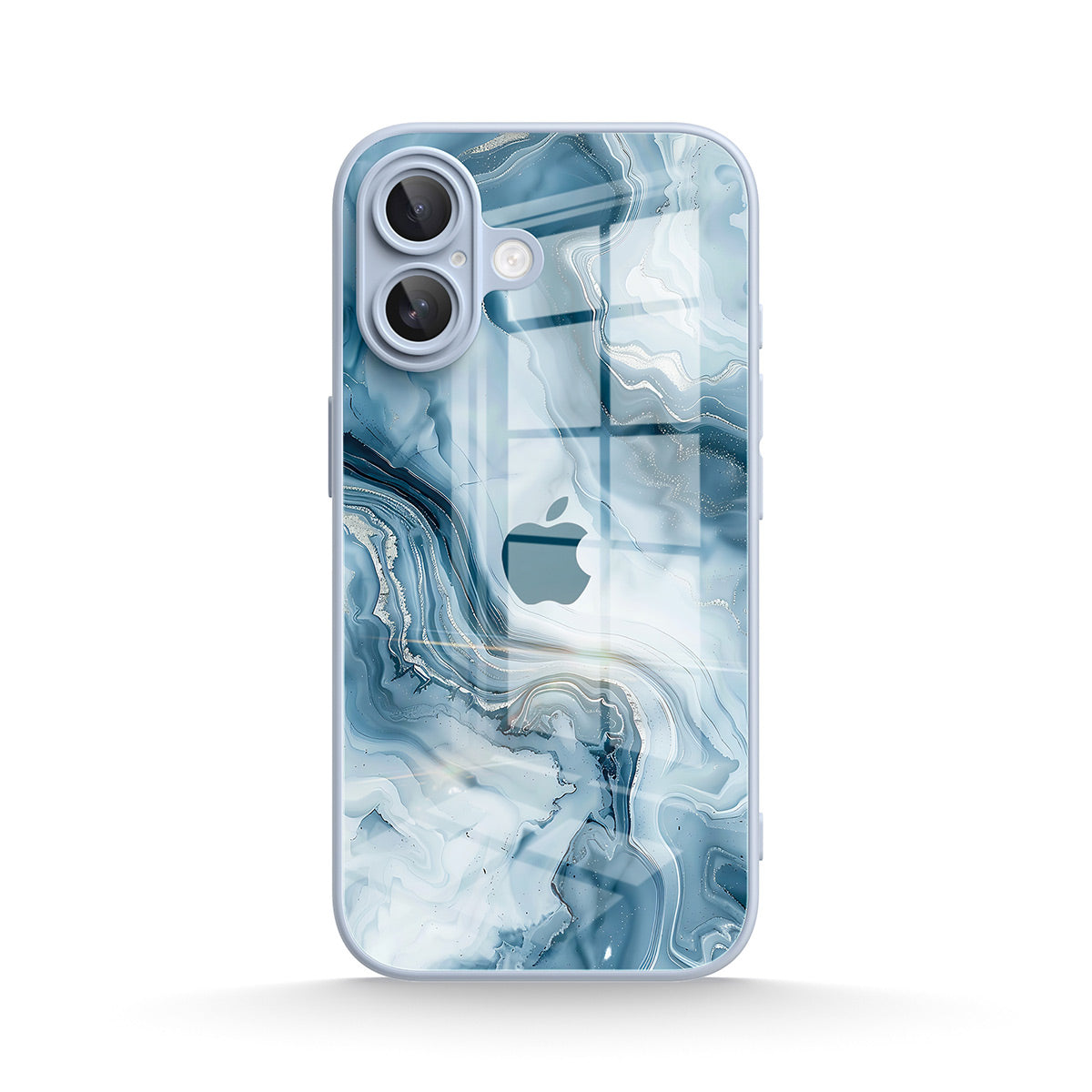 Buz Mavisi Yeşim | iPhone Serisi Darbeye Dayanıklı Koruyucu Kılıf