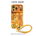 Qumi Bileklikli Sıvı Silikon iPhone Kılıfı