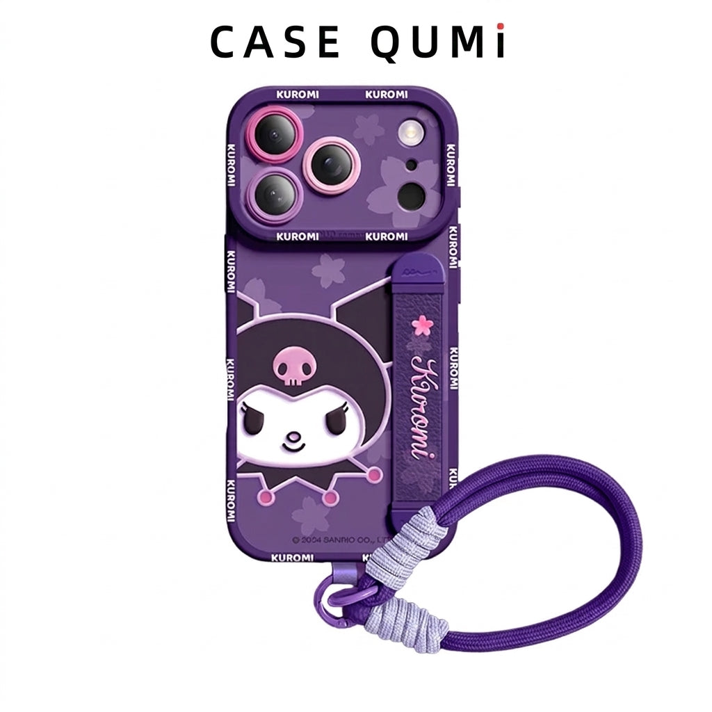 Qumi FlexStrap Yeni Nesil Sıvı Silikon Bileklikli iPhone Kılıfı