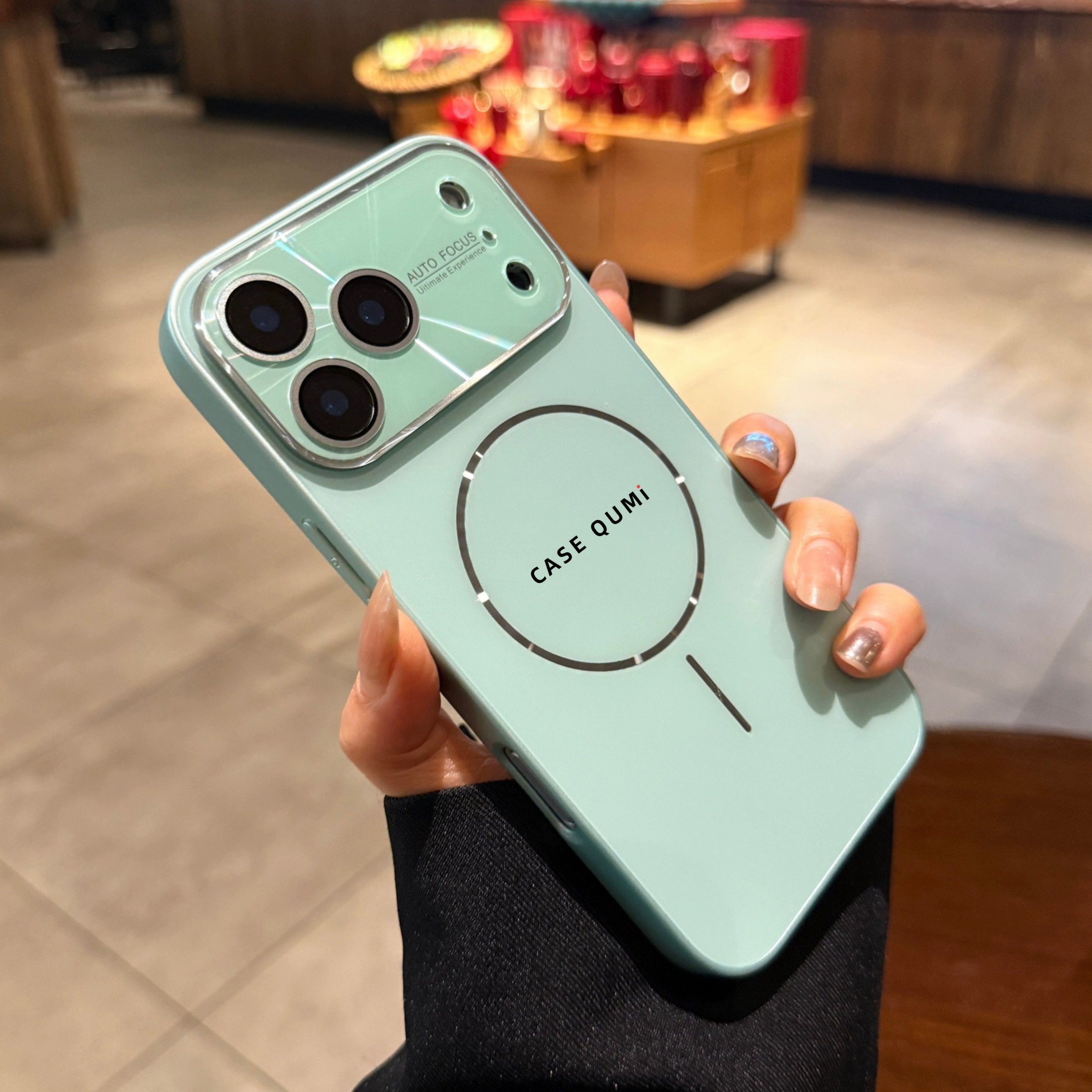 Magsafe Camera Korumalı Premium Tasarım iPhone Kılıfı