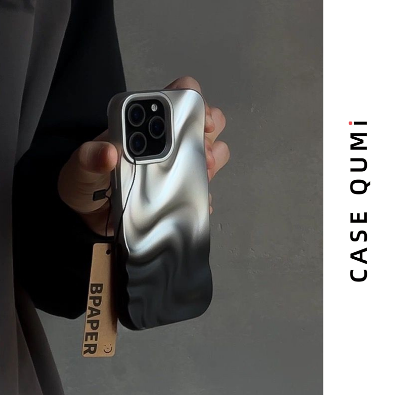 Carcasă pentru iPhone cu gradient cromat