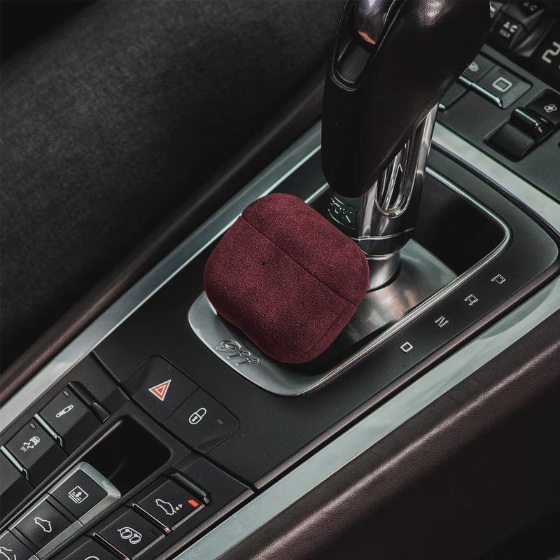Şık Alcantara AirPods Kılıfı