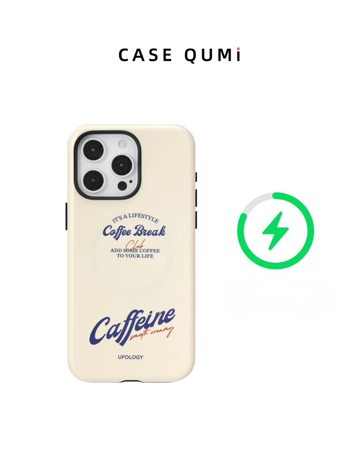 Ufology Orijinal Coffee Break MagSafe Standlı Premium iPhone Kılıfı