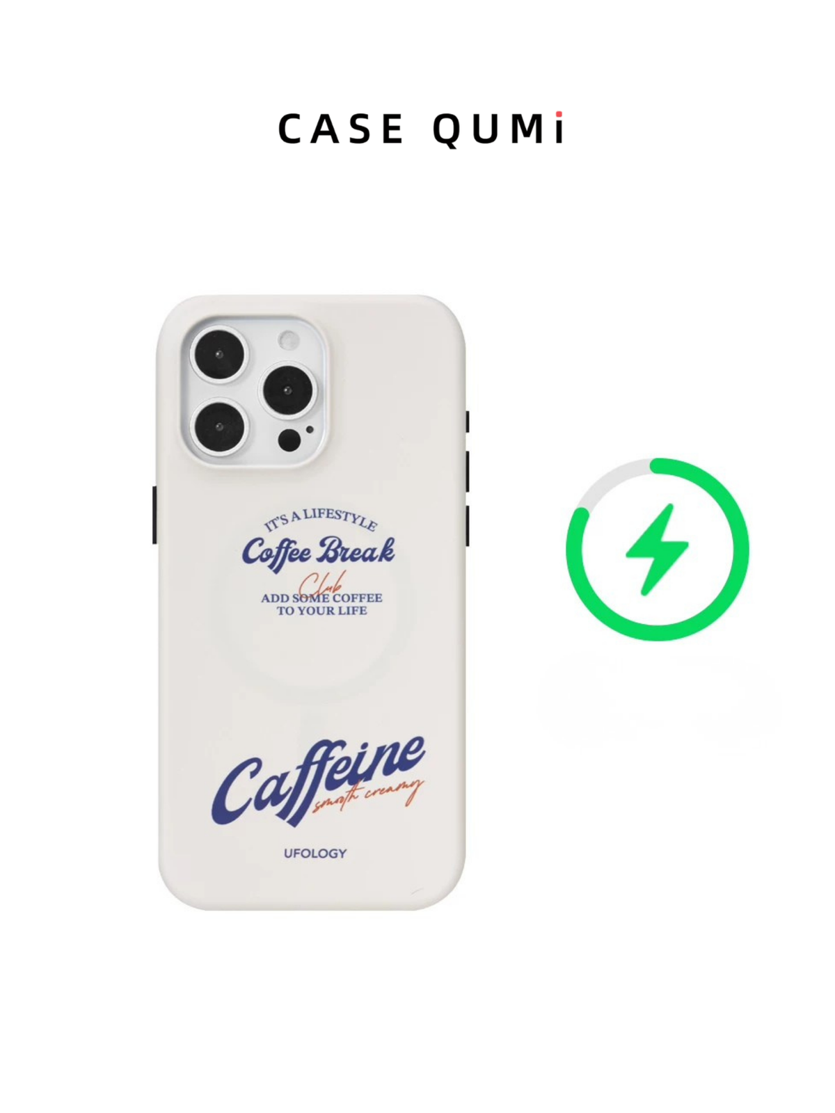 Ufology Orijinal Coffee Break MagSafe Standlı Premium iPhone Kılıfı