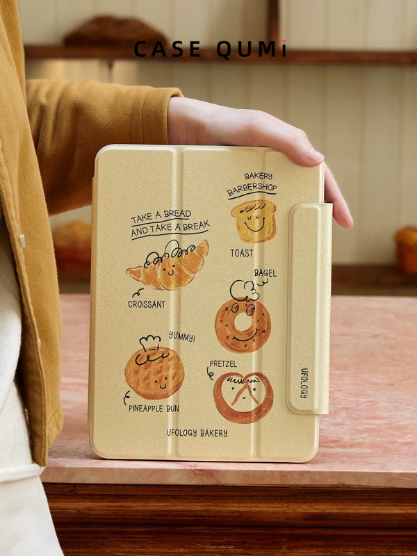 Ufology Orijinal Bakery Sketch Desenli Manyetik iPad Koruyucu Kılıf