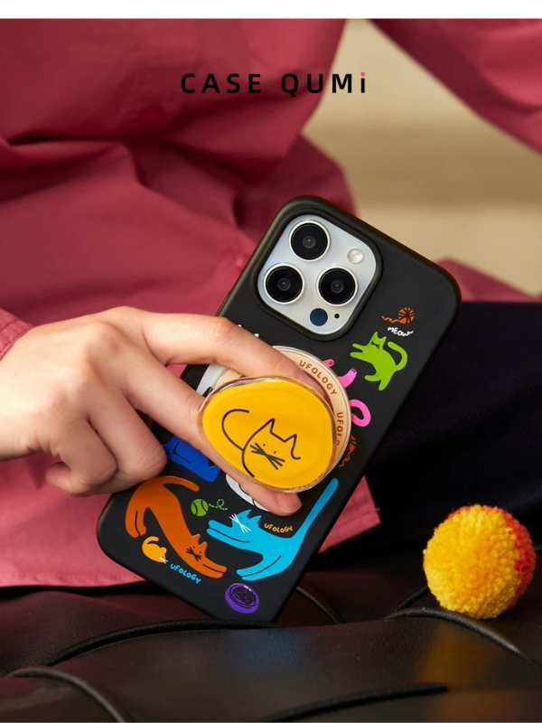 Ufology Original Magnetic Cat Design Premium Phone Case
