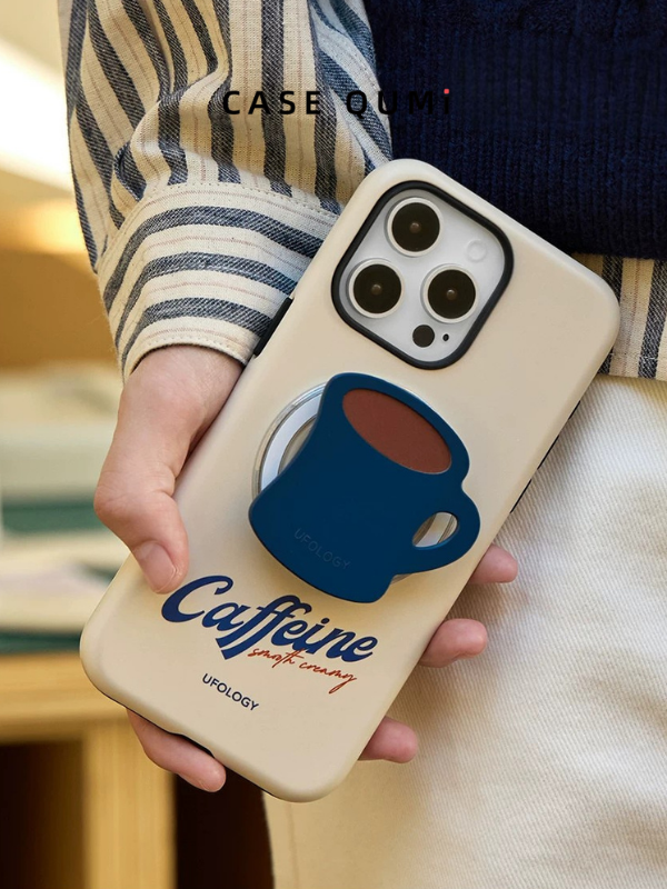 Ufology Orijinal Coffee Break MagSafe Standlı Premium iPhone Kılıfı