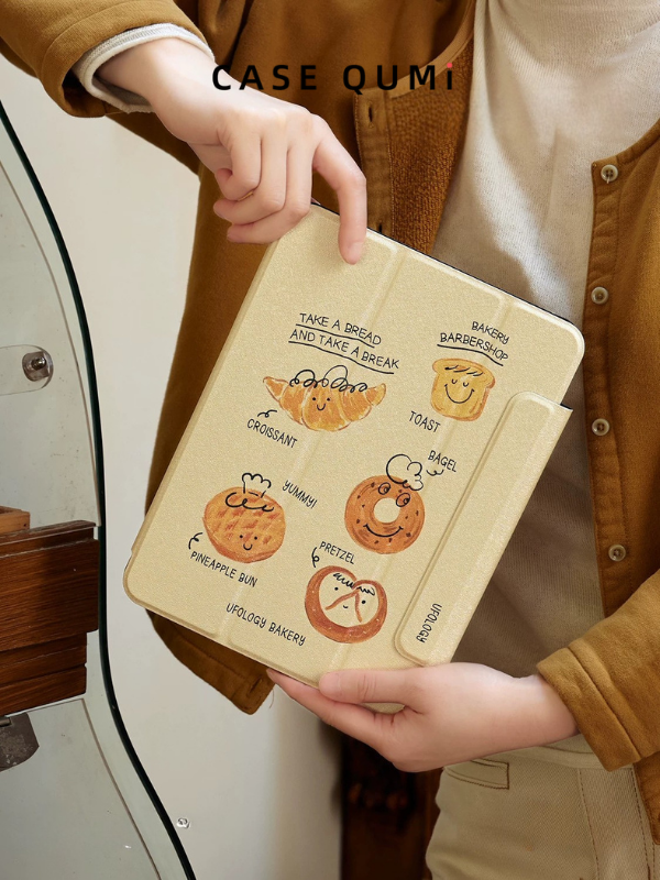 Ufology Orijinal Bakery Sketch Desenli Manyetik iPad Koruyucu Kılıf