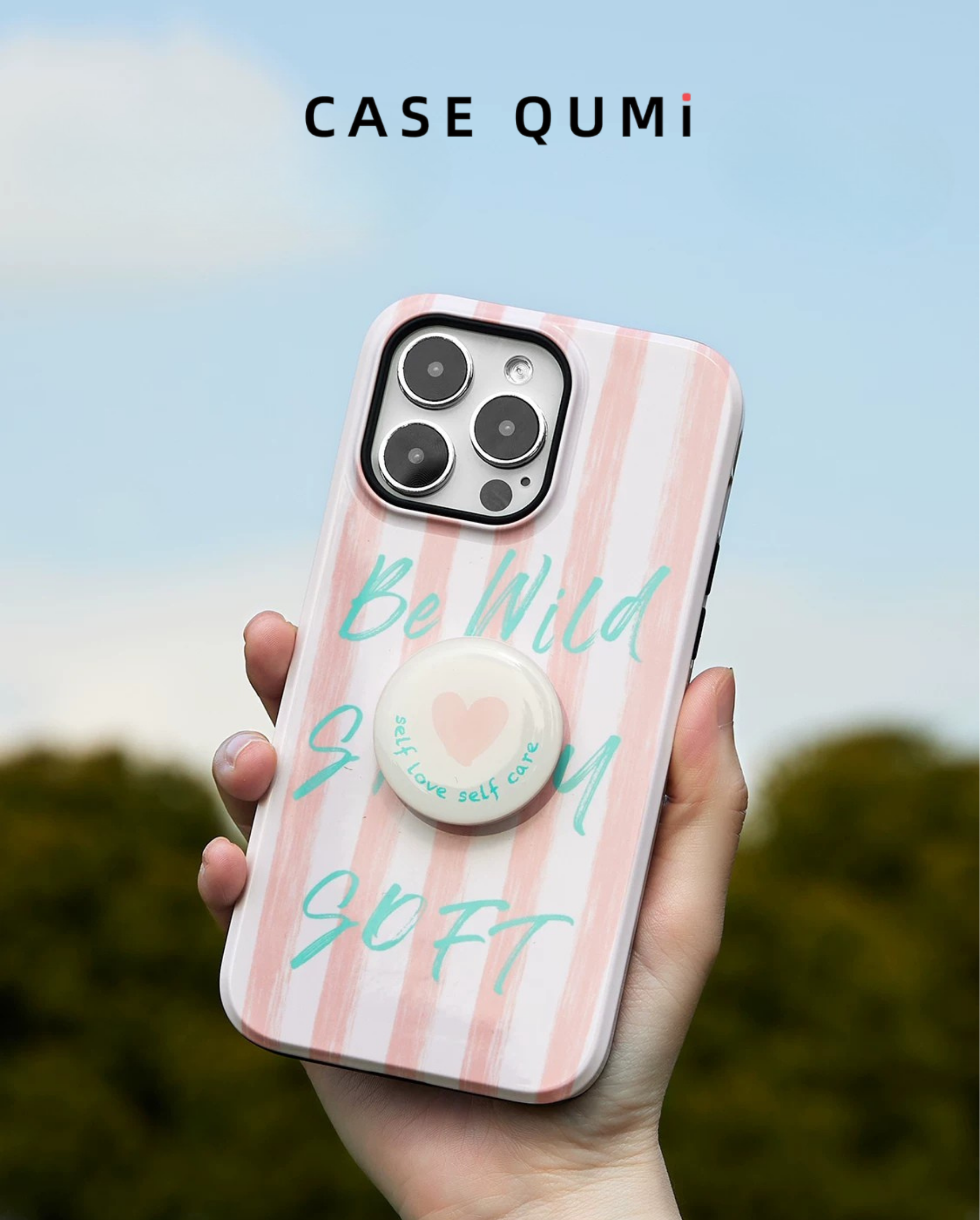 Carcasă iPhone cu dungi Ufology Original și suport