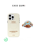 Ufology Croissant Premium iPhone Case with Magnetic Stand