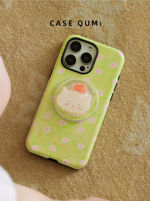 Ufology Orijinal Apple Cat MagSafe Standlı Premium iPhone Kılıfı