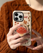 Ufology Premium Magnetic iPhone Case with Mushroom Stand