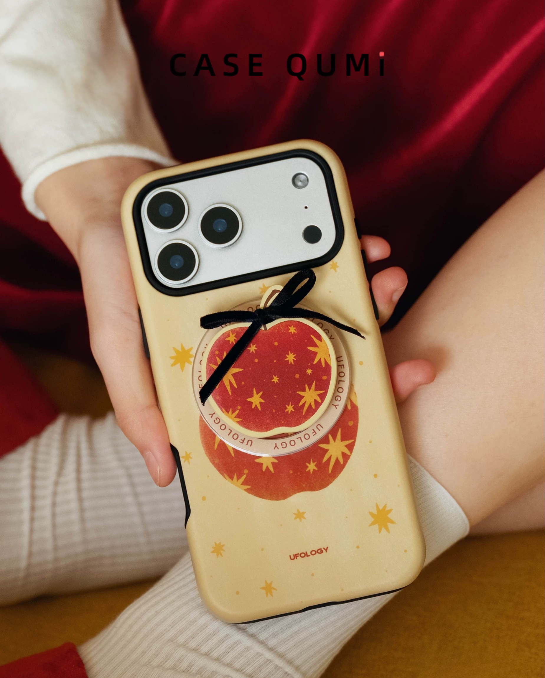 Carcasă iPhone Ufology Original cu suport magnetic premium