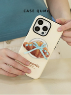 Ufology Croissant Premium iPhone Case with Magnetic Stand