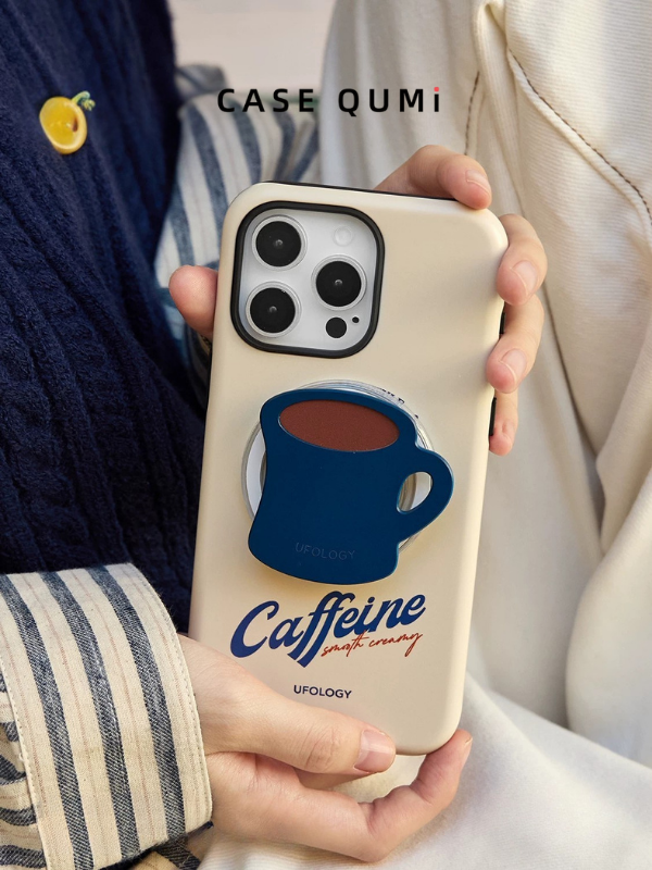 Ufology Orijinal Coffee Break MagSafe Standlı Premium iPhone Kılıfı