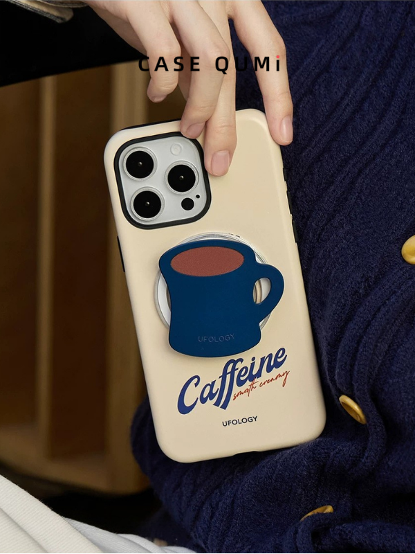 Ufology Orijinal Coffee Break MagSafe Standlı Premium iPhone Kılıfı