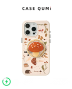 Ufology Premium Magnetic iPhone Case with Mushroom Stand