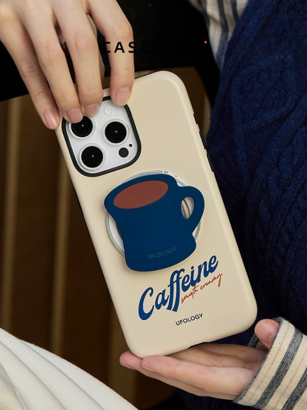 Ufology Orijinal Coffee Break MagSafe Standlı Premium iPhone Kılıfı