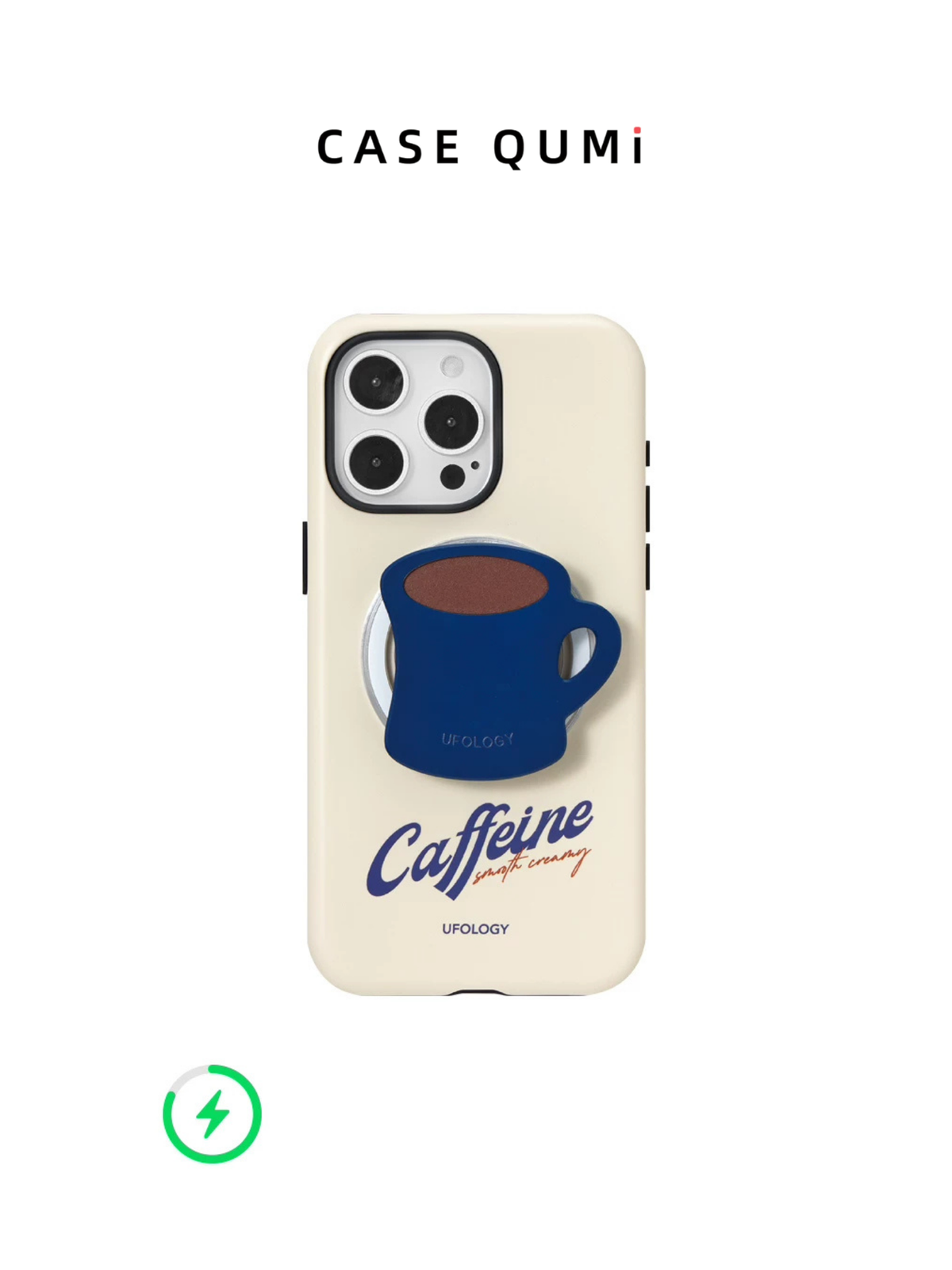Ufology Orijinal Coffee Break MagSafe Standlı Premium iPhone Kılıfı