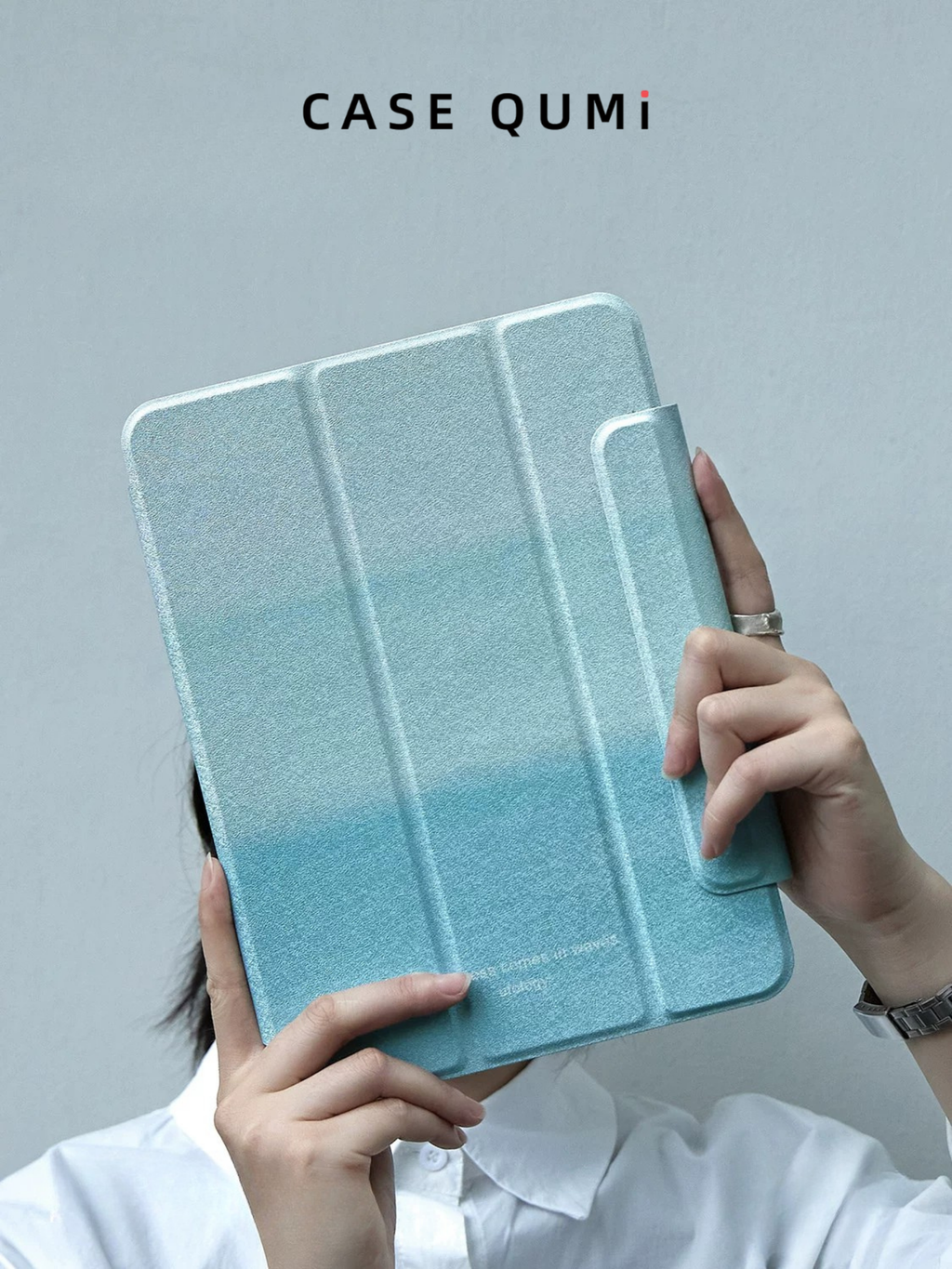 Ufology Orijinal Okyanus Mavisi Manyetik Korumalı iPad Kılıfı