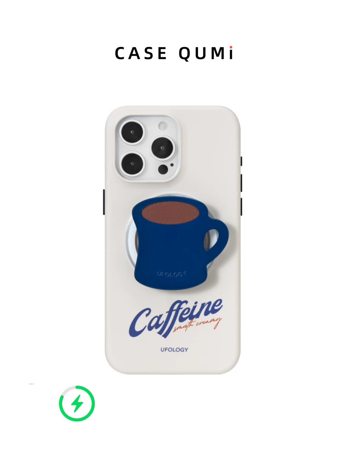 Ufology Orijinal Coffee Break MagSafe Standlı Premium iPhone Kılıfı