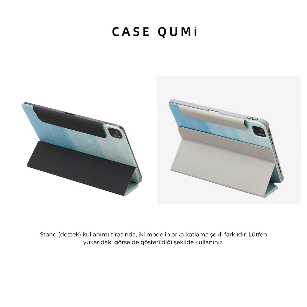 Ufology Orijinal Okyanus Mavisi Manyetik Korumalı iPad Kılıfı