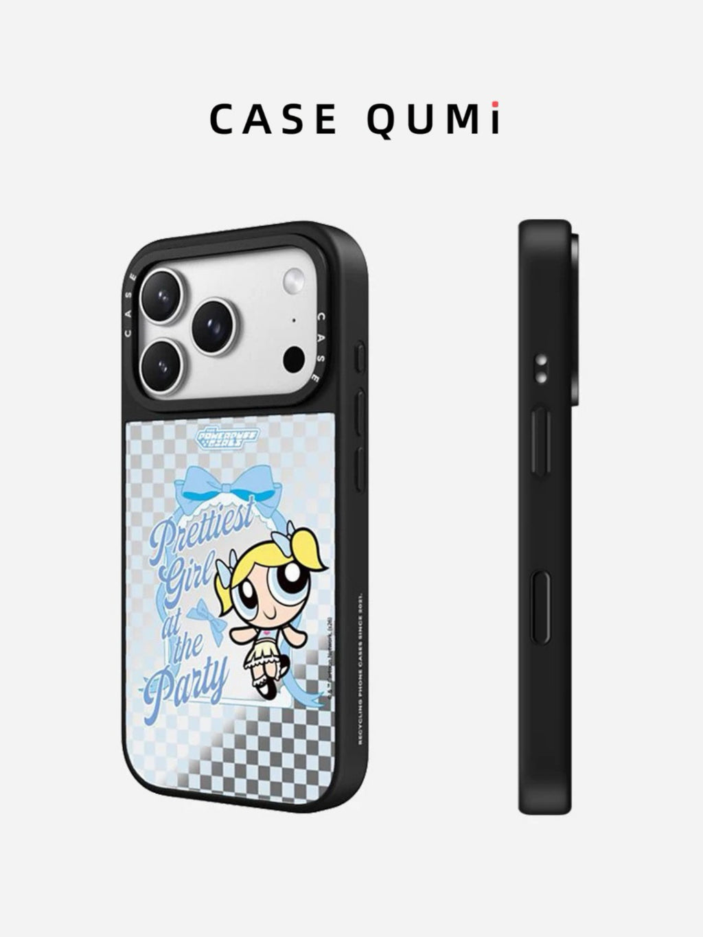 Powerpuff Girls Serisi Ayna Görünümlü MagSafe iPhone Kılıfı