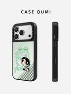 Powerpuff Girls Serisi Ayna Görünümlü MagSafe iPhone Kılıfı